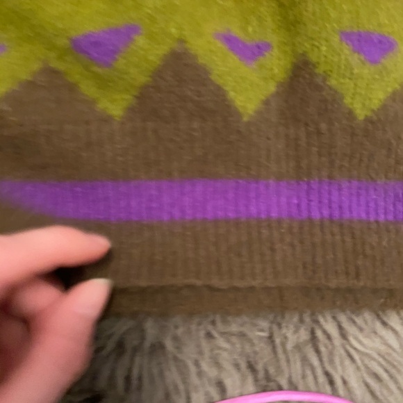 Lambswool/ Angora Rabbit Hair Pull Over Sweater M - Picture 4 of 6